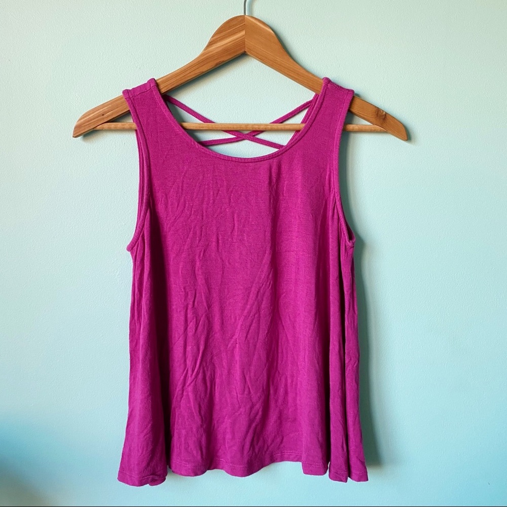 Mia Chica Purple Tank Top